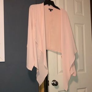 High-Low Blush Pink Torrid Cardigan
